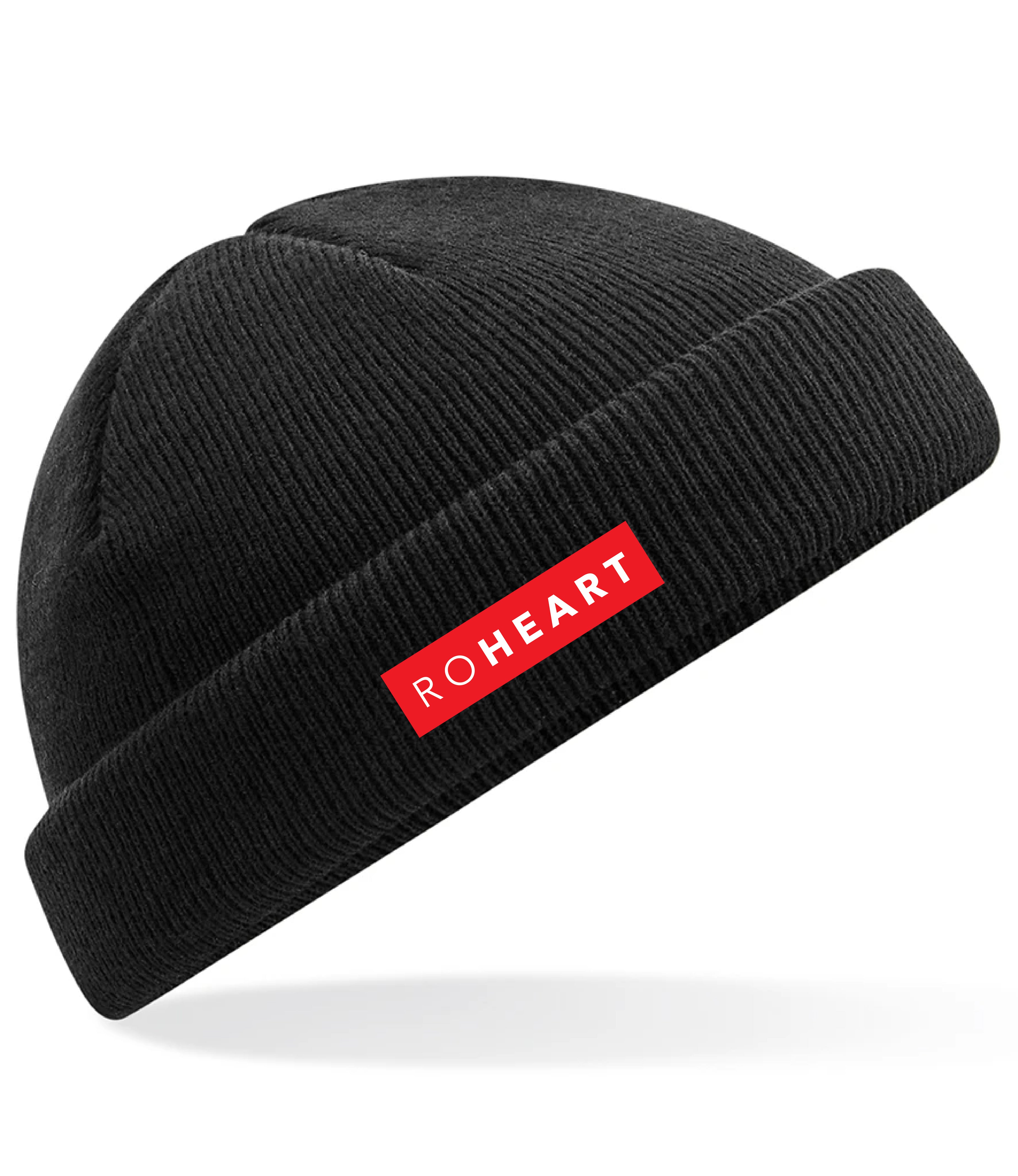 Roheart Fisherman Beanie in Black