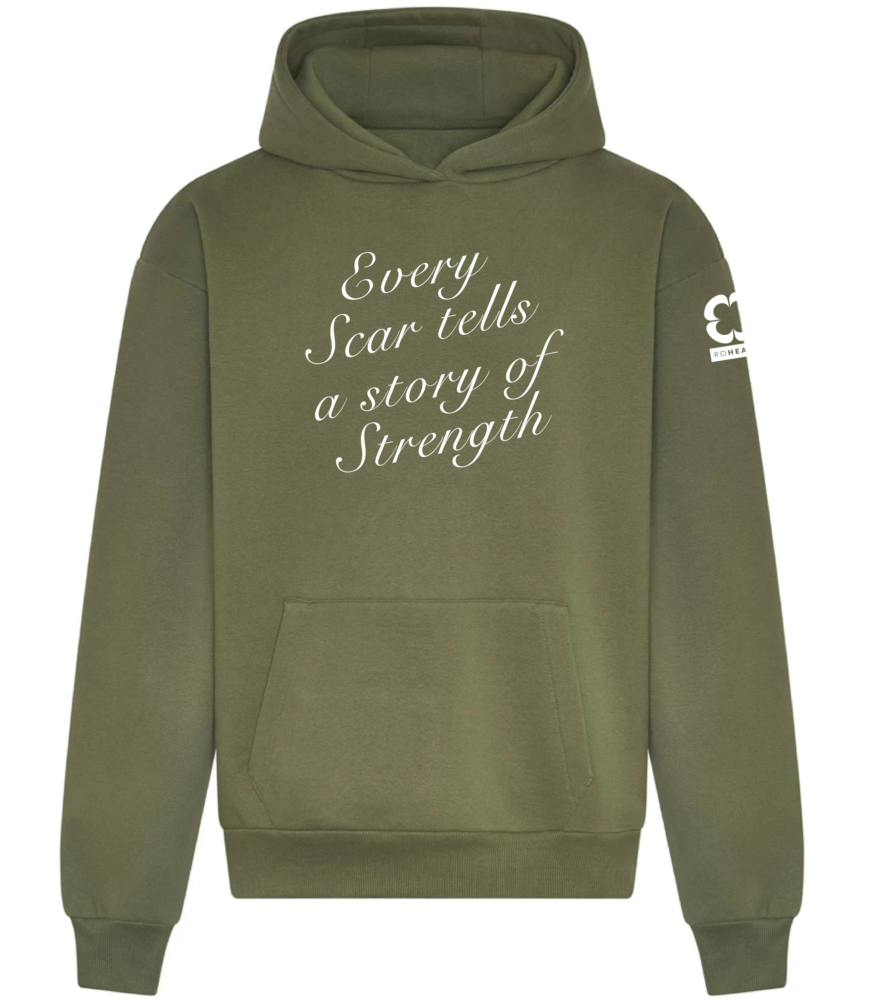 Roheart Every Scar tells a Story of Strength Hoodie
