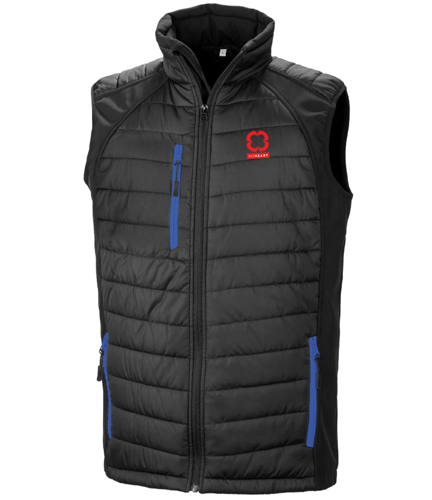 Roheart Black/Blue Gilet