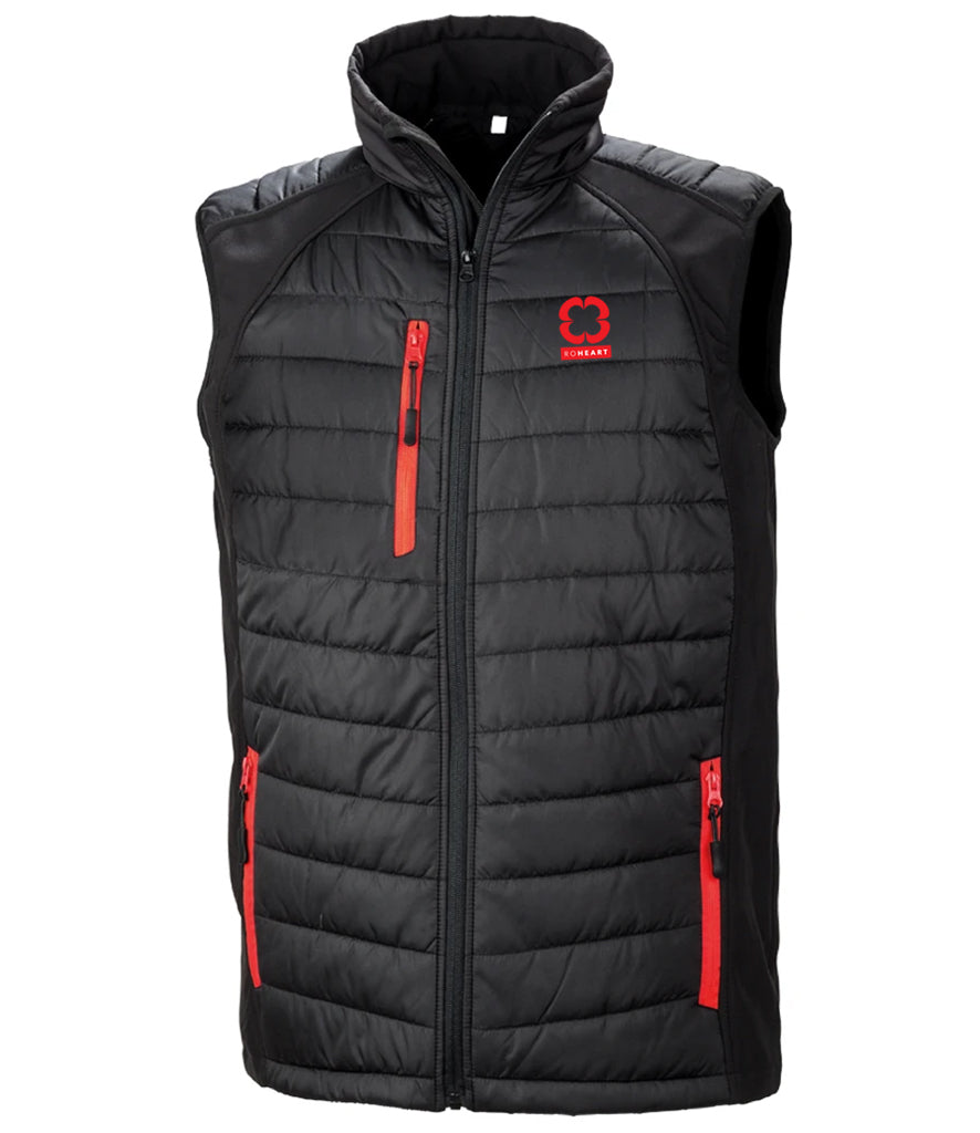 Roheart Black/Red Gilet