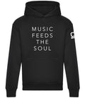 Roheart Music Feeds The Soul Black Hoodie