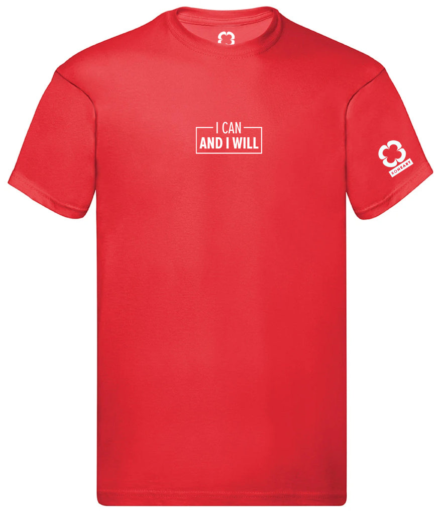 Roheart I Can and I Will Red T-Shirt