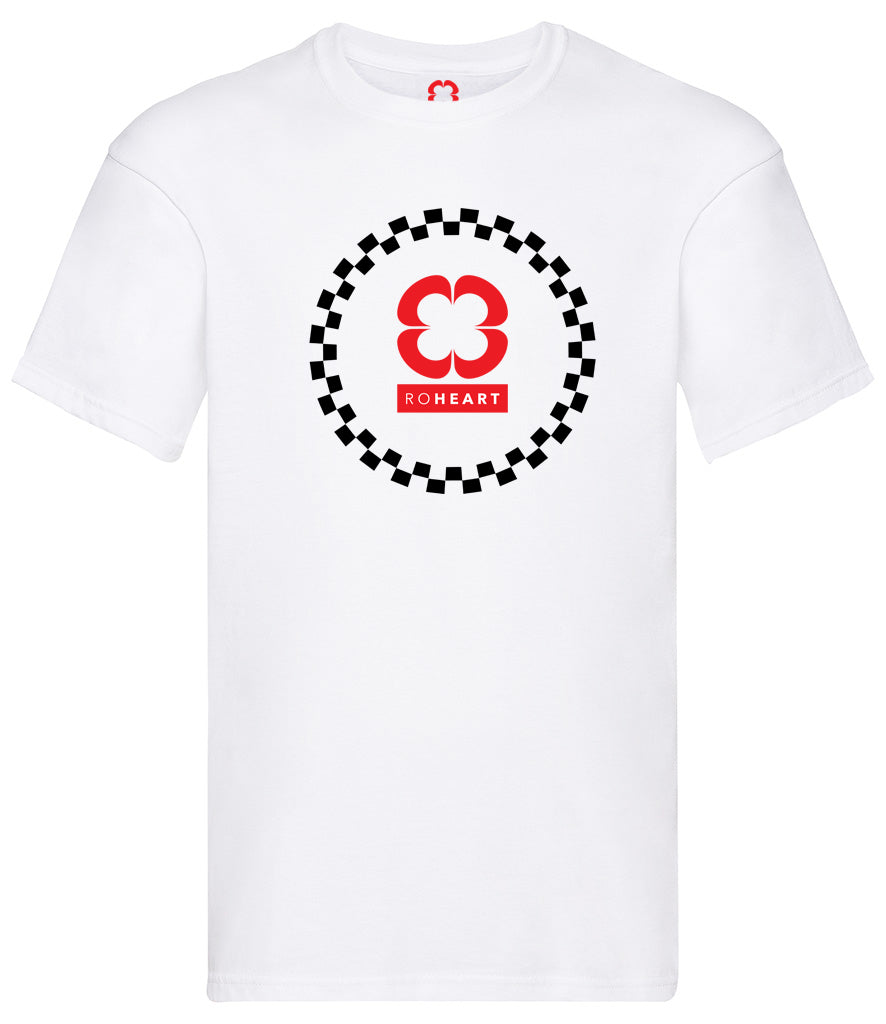Roheart Keep Your Head Up. Keep Your Skank On White T-shirt