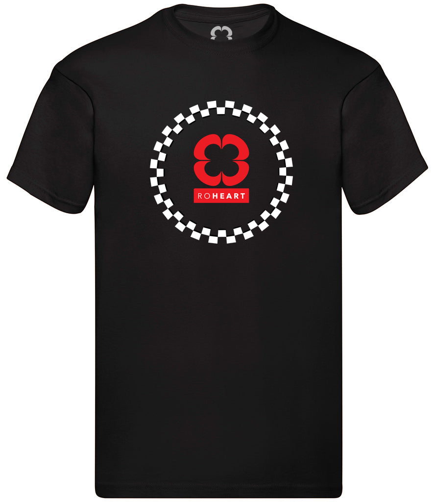 Roheart Keep Your Head Up. Keep Your Skank On Black T-shirt