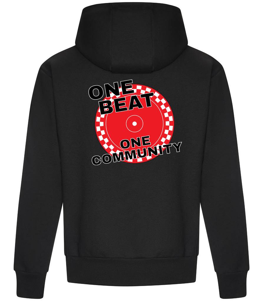 Roheart One Beat One Community Black Hoodie