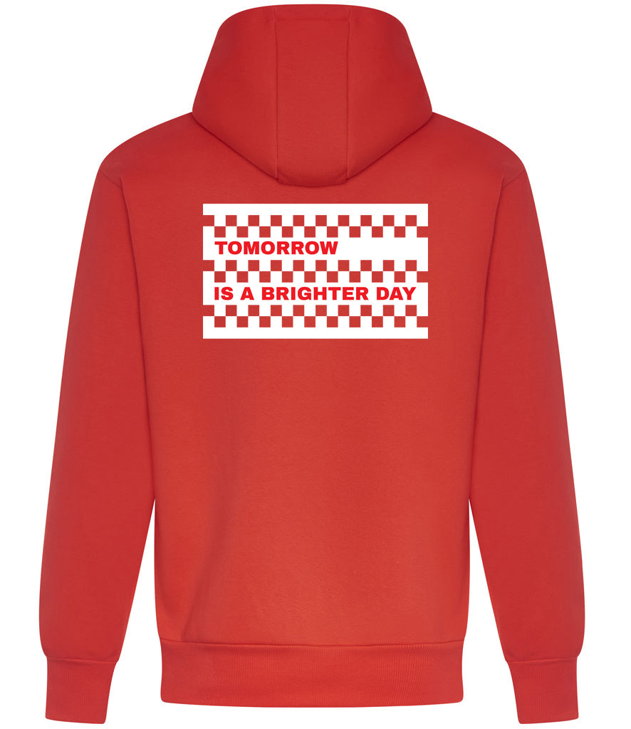 Roheart Tomorrow Is A Brighter Day Red Hoodie