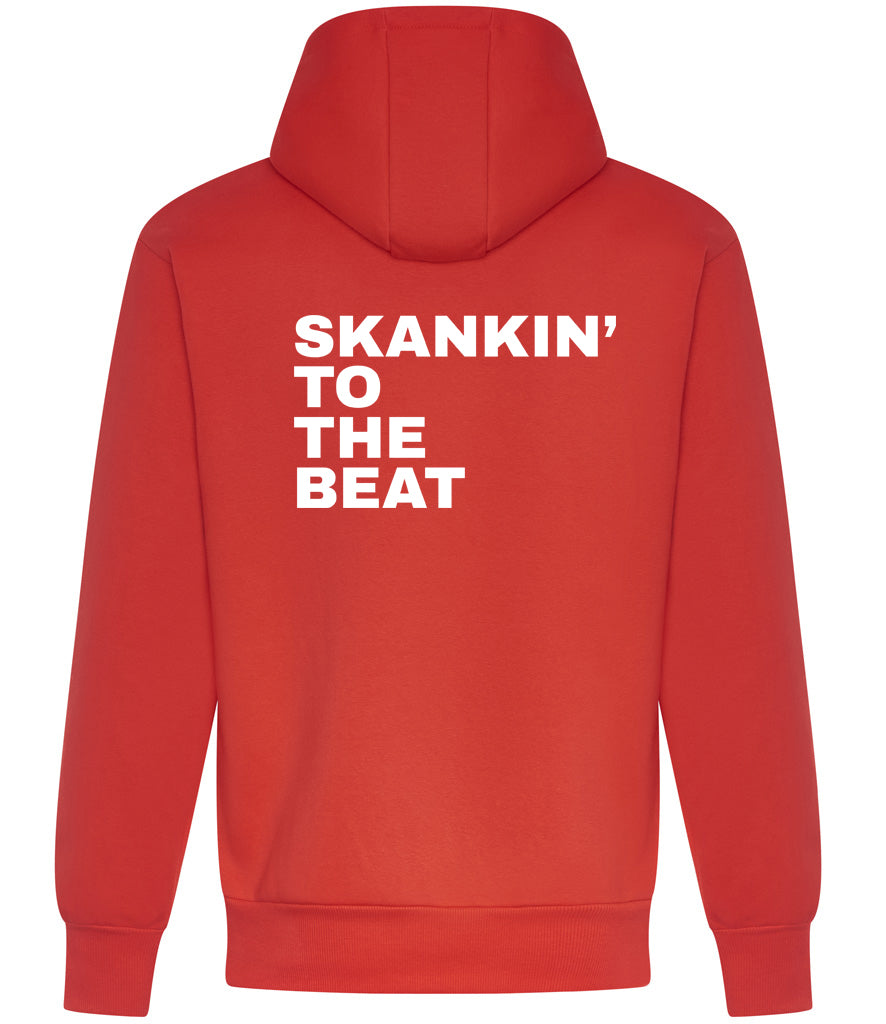Roheart Skankin To The Beat Red Hoodie